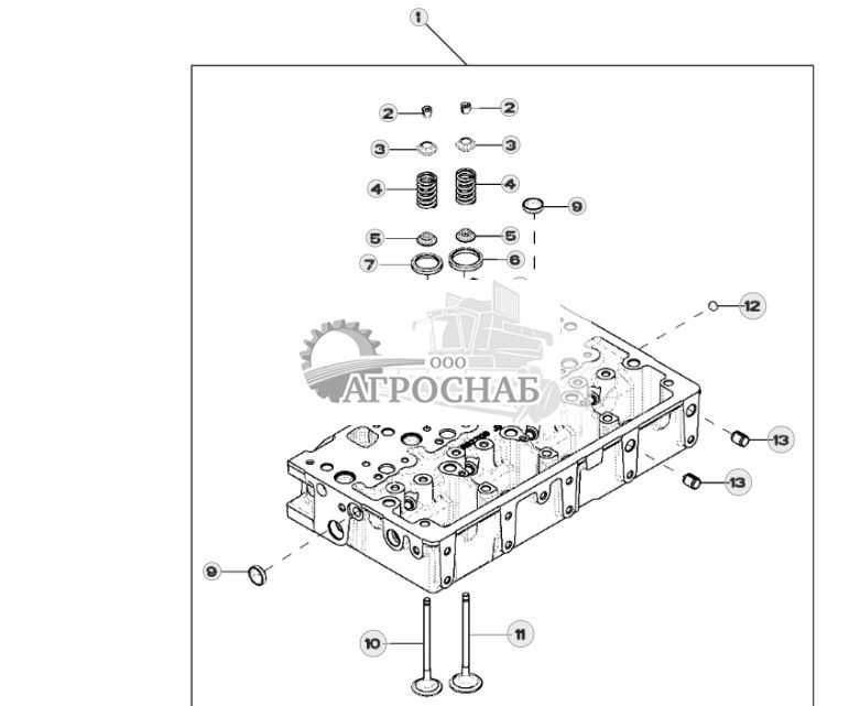 9901 Комплект головки блока цилиндров - ST578 42.jpg